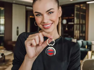 Suzuki Supporto Portachiavi Metallo Universale
